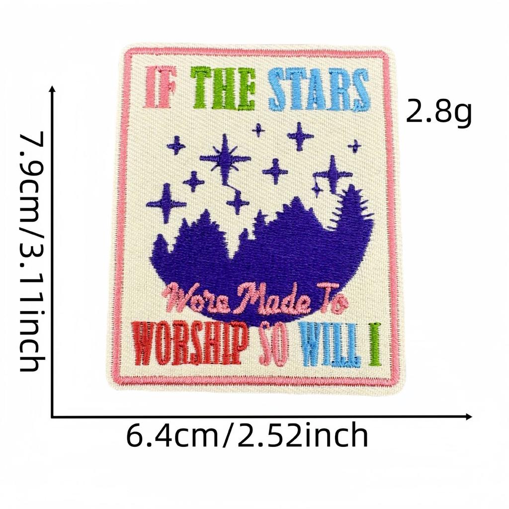 10pcs Embroidery Faith Text Patches Iron On God Jesus Emblem DIY Clothing Stripe Appliques Sewing Wappen Wholesale Cheap
