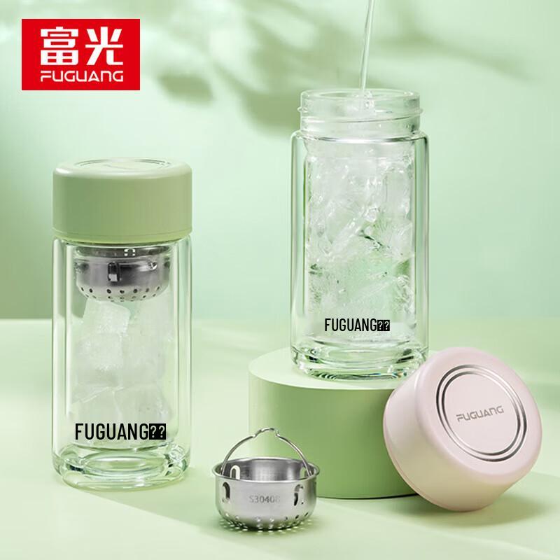 FUGUANG Yiyan Double-Layer Glass Cup