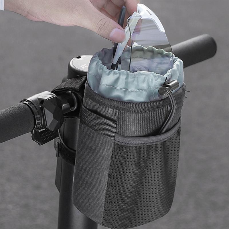 Mångsidiga cykelhållare för muggar, kompakta hållare för vattenflaskor, påsar för enkel åtkomst till drycker under cykling