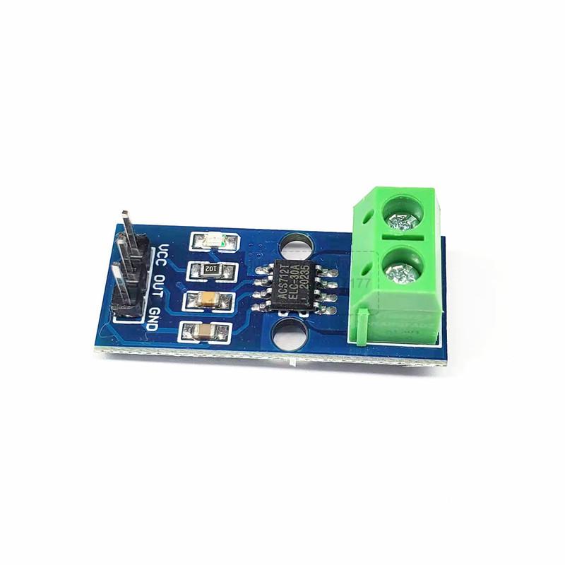 ACS712 Hall Current Sensor Module 5A 20A 30A Current Detection Board Module Hall Sensors 5V