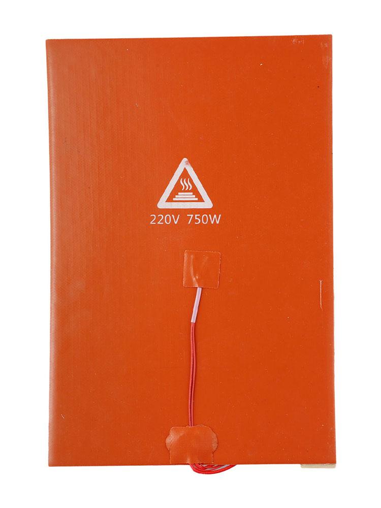 Accessories Silicone Heater Heat Heating Home Tools Spare Replacement 20x30cm Pad Rubber Silica Gel For 3D Printer