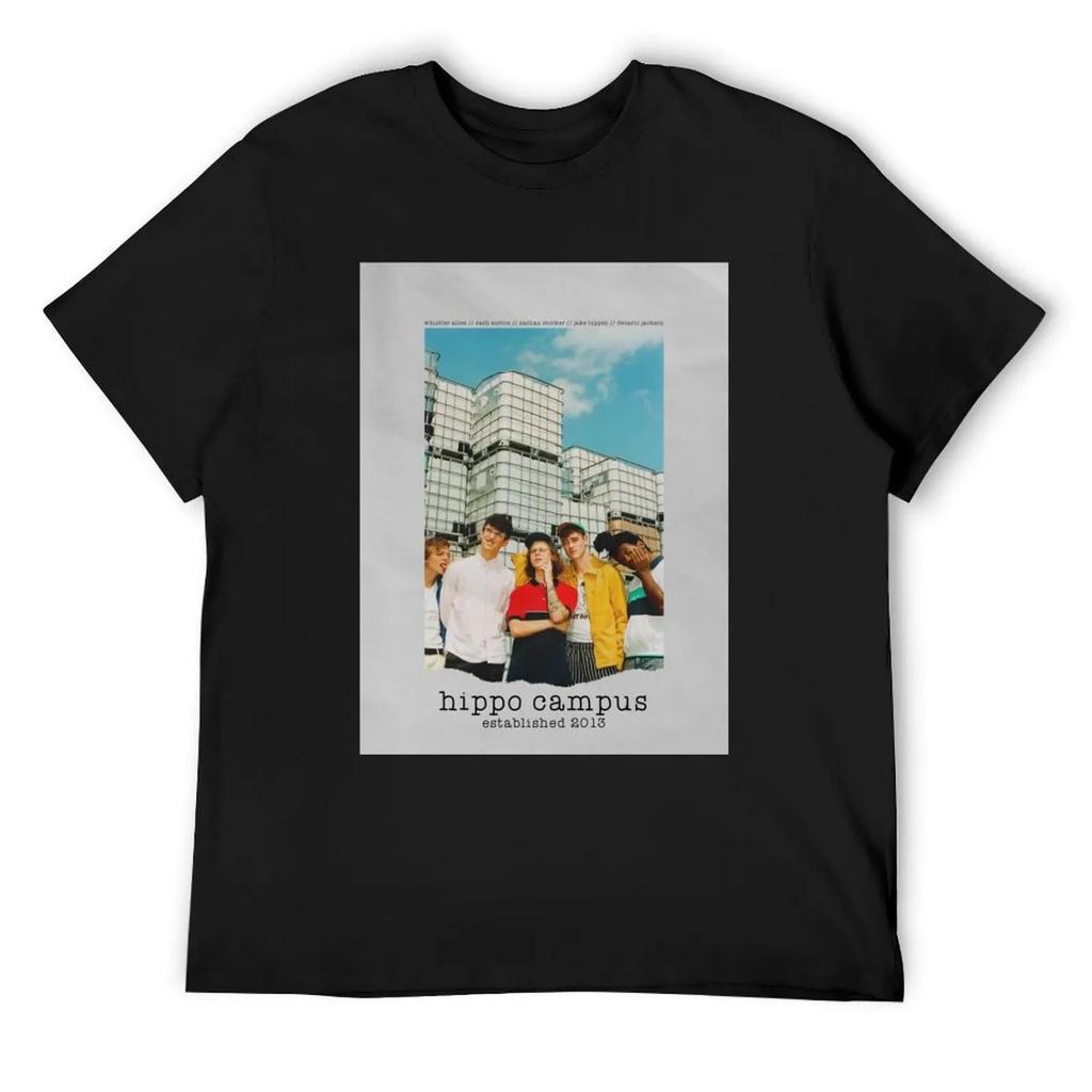 Nilpferd-Campus 2018 Poster (Papier-) T-Shirt Personalisiertes T-Shirt Oversize-T-Shirts Mann Lustige Kostüme T-Shirt Herren