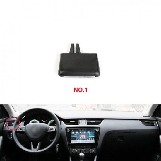 1pcs Car Front AC Vent Outlet Paddle Tab Clip For Skoda Octavia 2014-