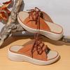 Slippers, Thick-soled Shoes, Wedge Heels, Sandals, Women's Shoes