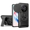 KEYSION Magnetic Phone Case for Honor X9b 5G X9A Slide Camera Protection Upright Kickstand Shockproof Cover for Magic 5 6 Lite