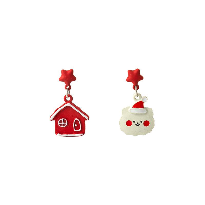 Europäischer & Amerikanischer Ethno-Stil Kreative Cartoon Stecker für Frauen - Silbernadel