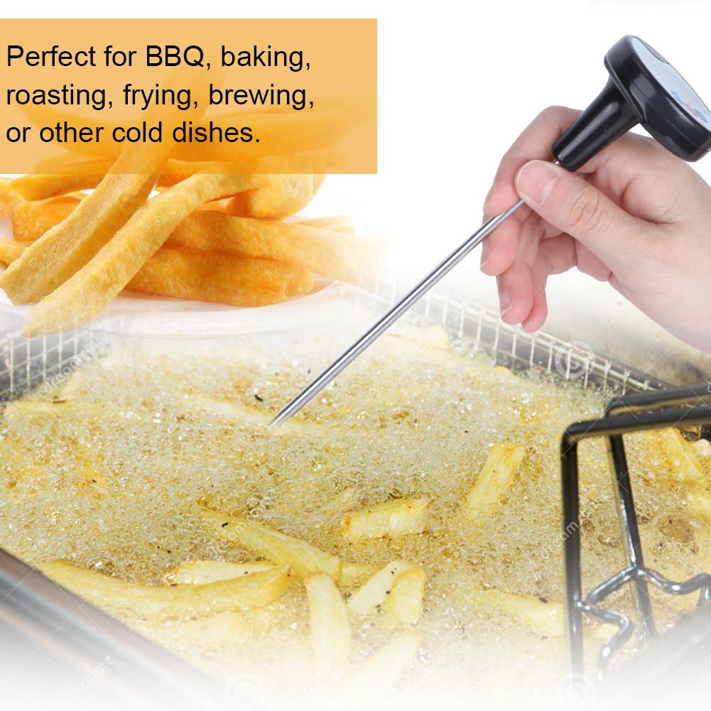 Portable Probe Digital Food Thermometer BBQ Temperature Meter for Home Kitchen