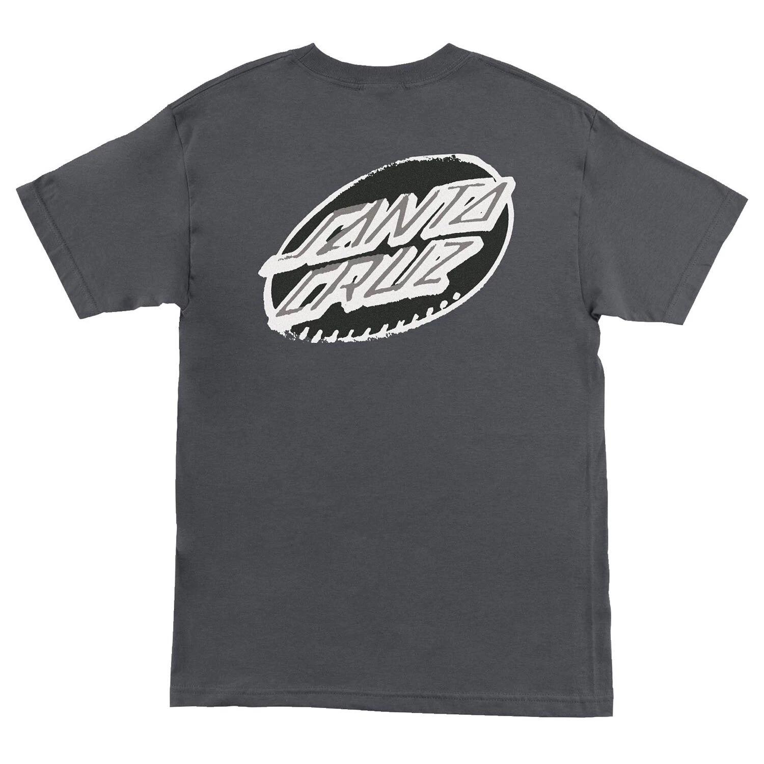 Santa Cruz Skateboards Shirt Creep Dot Charcoal 2XL
