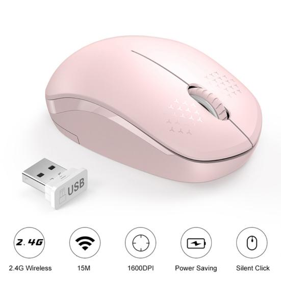 i210 Mute Mice Comfortable 2.4GHz Connection Portable