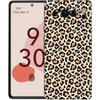 Leopard Cheetah print Phone Case For Google Pixel 8 7 6 Pro 8A 6A 7A 5G Soft Silicone Shockproof TPU Black Cover Fundas