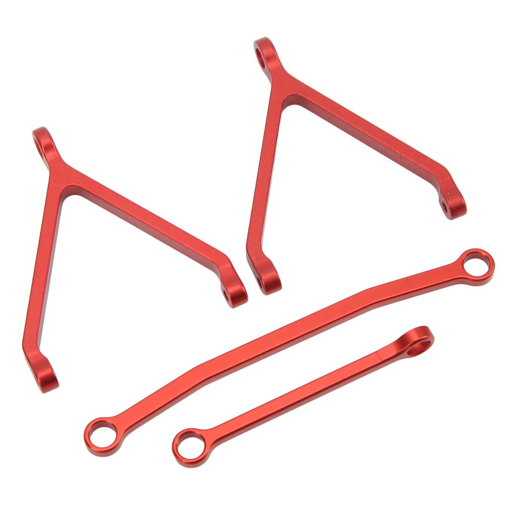 RC Chassis Links Steering Tie Rods Aluminum Alloy Upgrade Parts for FMS FCX24 1Celsius24 Crawler