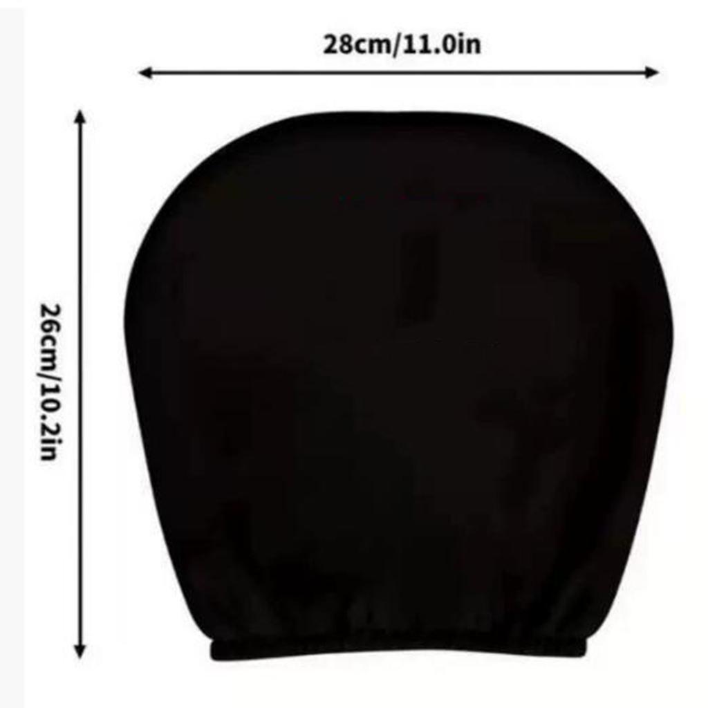 2/4PCS Cartoon Car Headrest Cover Cute Smiling Face Printed Head Rest Cover Elastic Funny Seat Head Pillowcase Car Decor