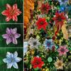 Gold Powder Artifical Christmas Tree Decorations Fake Flowers Christmas Flowers Home Xmas Ornaments