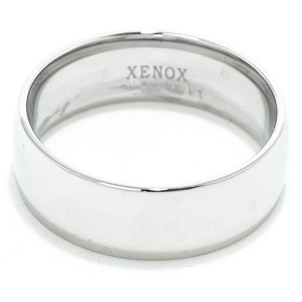 Bague - Xenox - X5003 - Argenté - Acier - Taille 10