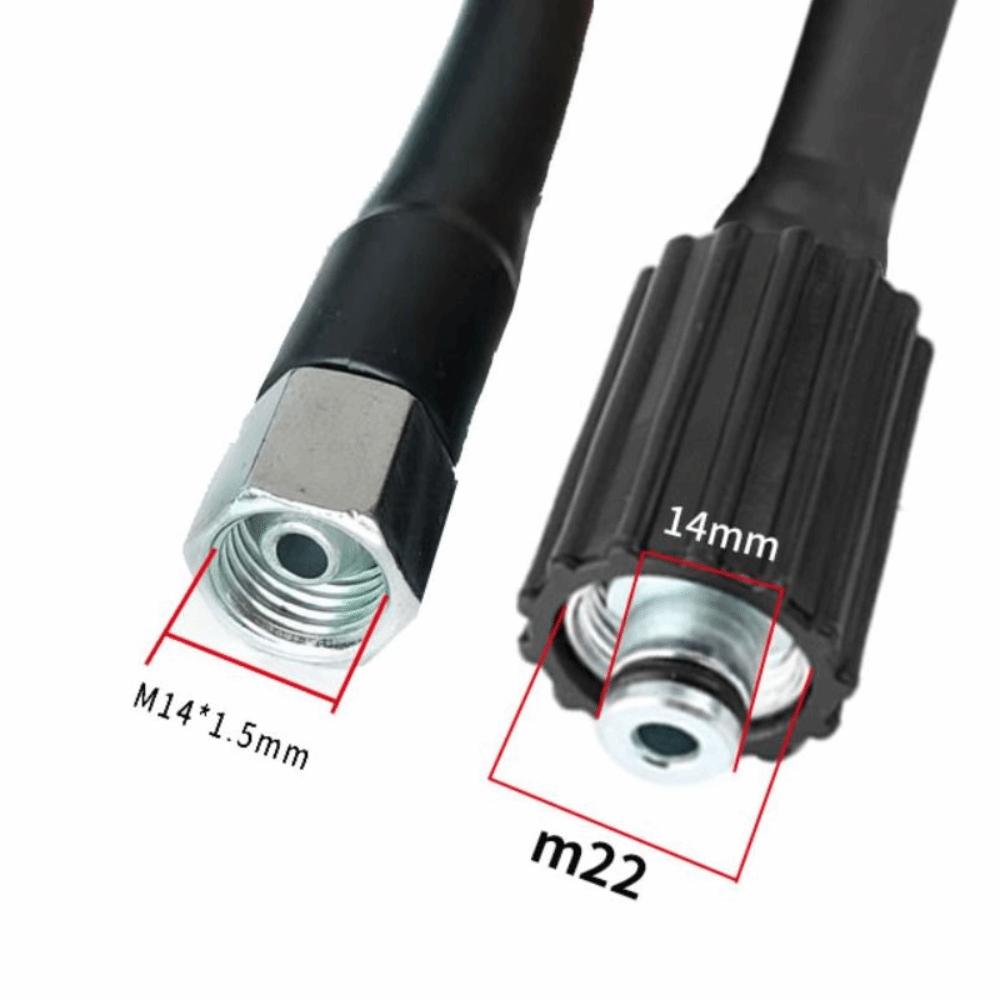 10m Power Washer Hose M14xM22 Washer Extension Hose for Karcher K2 K3 Cleaning Accessory
