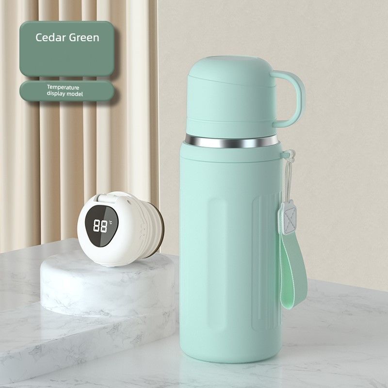 2025 New Model of High-Looking Water Cup for Women, Office Cup for Female Office Workers, Large-Capacity Thermos Cup for Women