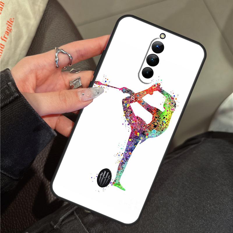 

Акварельный чехол для гимнастики для ZTE Nubia RedMagic 11 Pro Plus 10 9 8 8S 9S 10S Pro 5G 5S 6 7 6S 7S Pro 11 Air Red Magic 6s