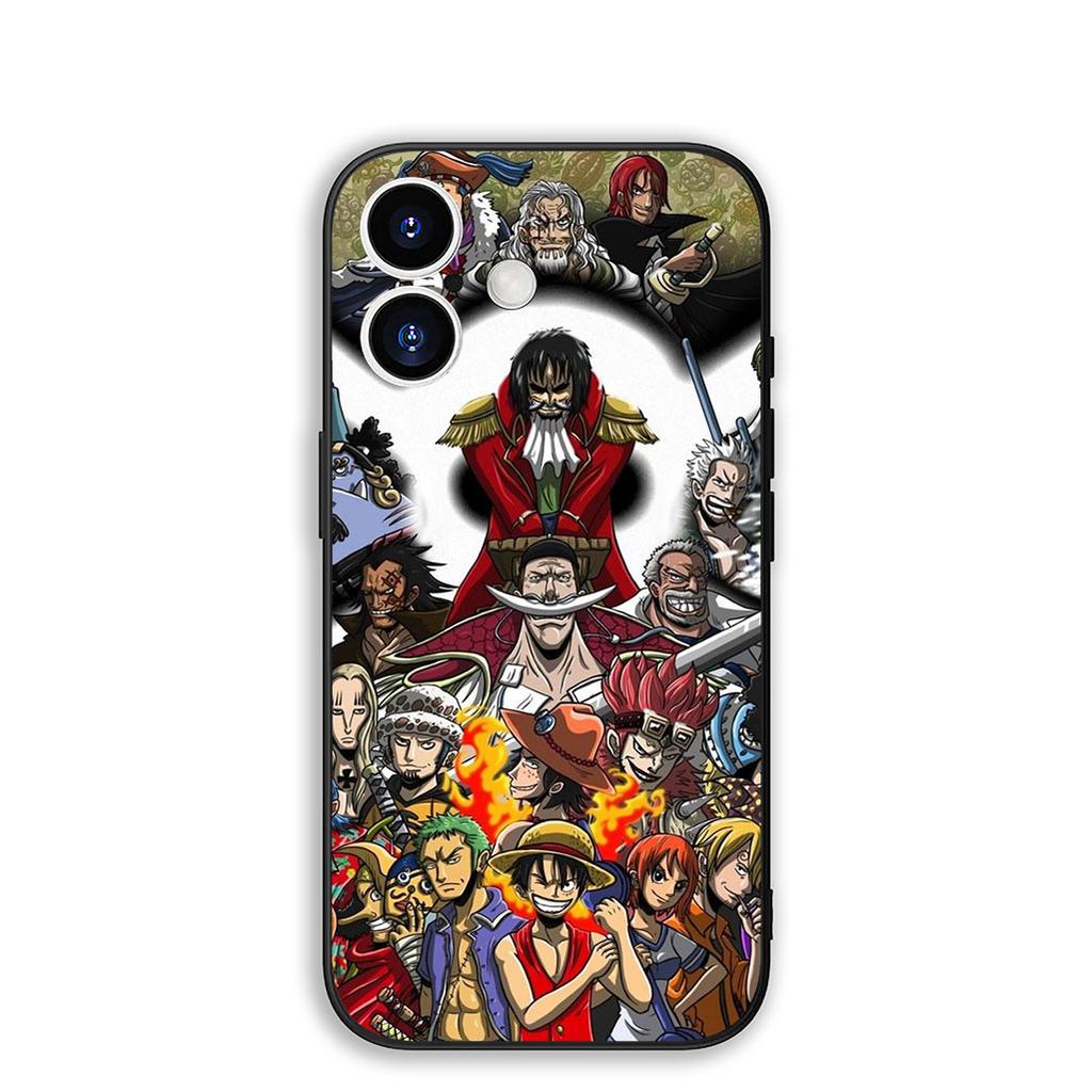 Cover for Apple iPhone 17 16 Plus 13 12 Pro Max Mini X XR Xs ProMax 16E 15+ 17+ Air Phone Case Zoro One Pieces Luffy Boa Hancock