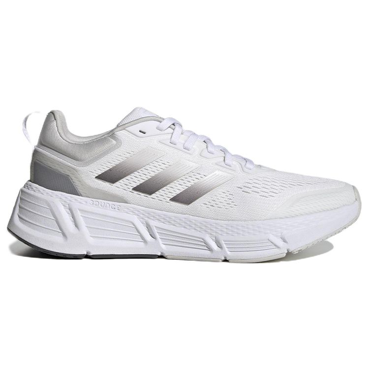 Adidas Questar White Black Gradient Stripes Unisex Sneakers Footwear-White Core-Black GZ0630