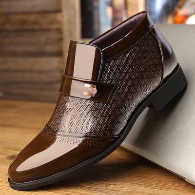 Nouvelles Chaussures Formelles pour Hommes Chaussures Oxford en Cuir pour Hommes Chaussures de Ville Bout Pointu Chaussures d'Affaires Mariage Velours Homme Zapatos De Hombre
