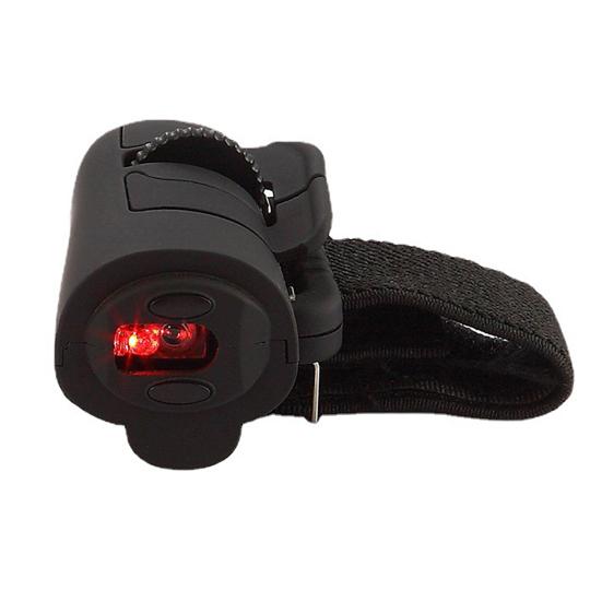 2.4GHz Wireless Finger Ring Mouse 1200 DPI Battery Powered Adjustable Strap Ergonomic Mini PC