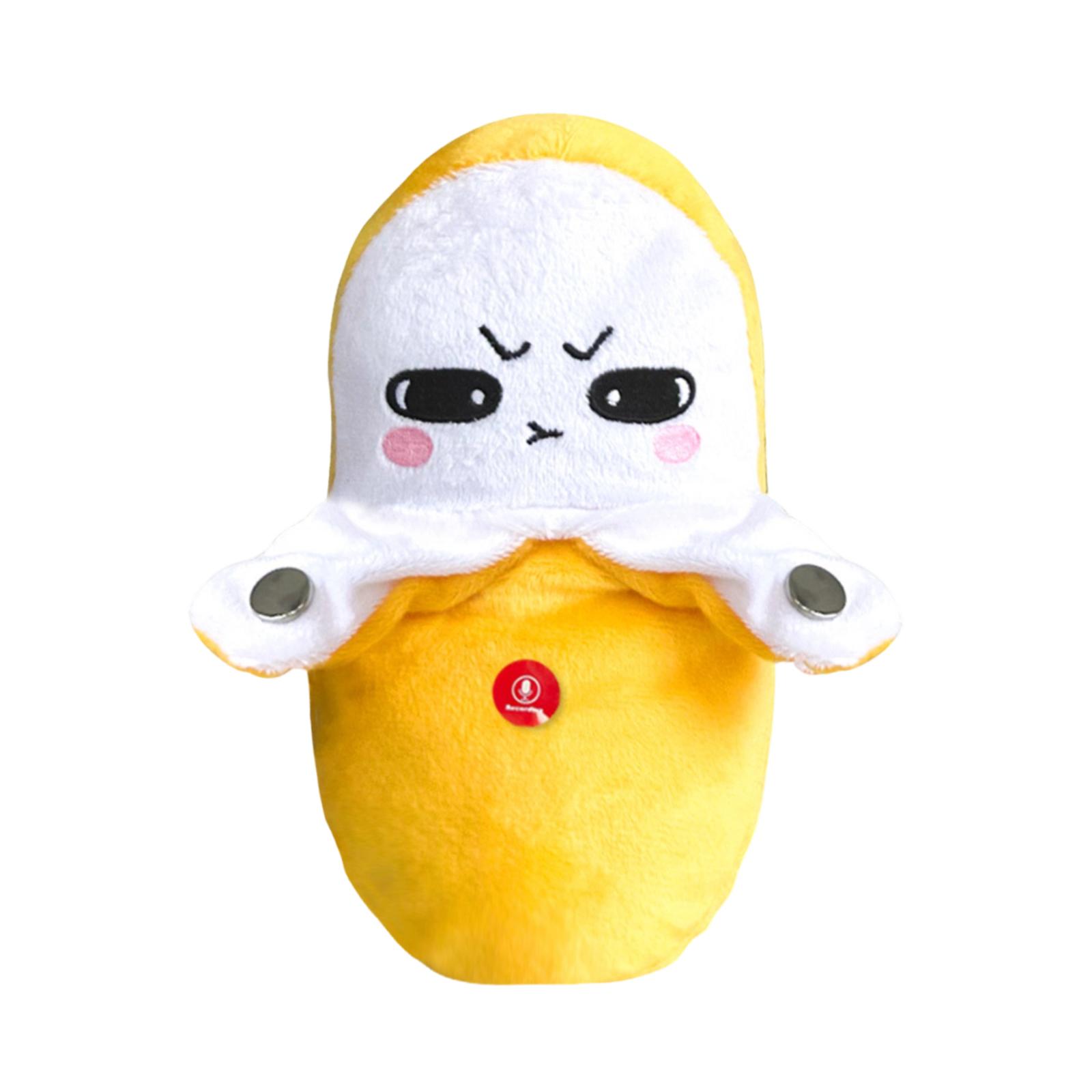 

Human Body Musical Instrument Banana Parent-child Interactive Plush Doll Toy One Size