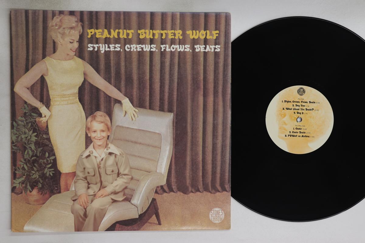 

12inch Record PEANUT BUTTER WOLF - Styles, Crews, Flows, Beats STH2016 STONES THRO 1998 US Rap & Hip-Hop/R&B Used