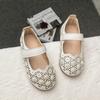 Fashion Girls Shoes Summer New Kids Sandals Soft Soled Girls Casual Shoe Anti Slip Child Leather Shoes Simple Girl Princess Shoe