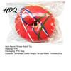 Portable Stress Reliever Simulated Donut Squeeze Toy Soft Stretchy Doughnut Decompression Relief Simulation Food Sensory Fidget Anxiety