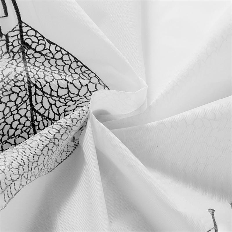 180*180cm Modern Simple Thickened PEVA Bathroom Waterproof Mildew Proof Fabric Partition Curtain Shower Curtain Home Decor