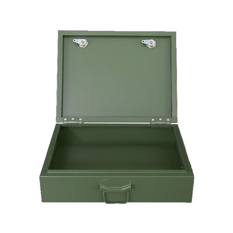 Military Green Outdoor Portable Double Lock Storage Cabinet
