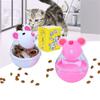 Dispenser Cibo Giocattolo Premi Interattivo Plastica Conveniente Bello Esercizio Allenamento Giocattoli Cibo Tumbler Gatto Topi Divertente Interessante