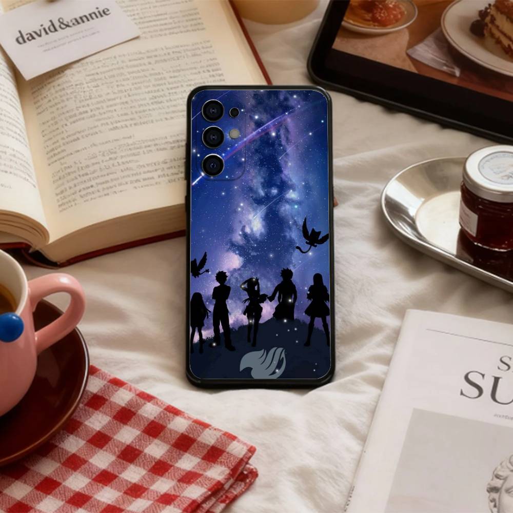 

F-Fairy Tail Guild Phone Case For Samsung S 25,24,23,22,30,21,10,9,Ultra,Plus,Lite,FE,4,5 G Soft Black Case Samsung S22plus5G