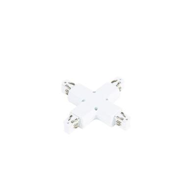 White Cross Connector TR-PLUS-JOINT-WH Italux