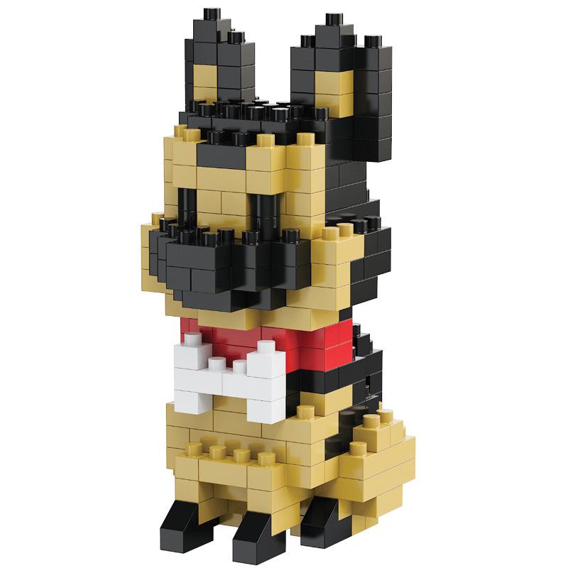 Puppy Cute Dog Series Compatible with LEGO Micro Bricks - Building Blocks Toy for Kids