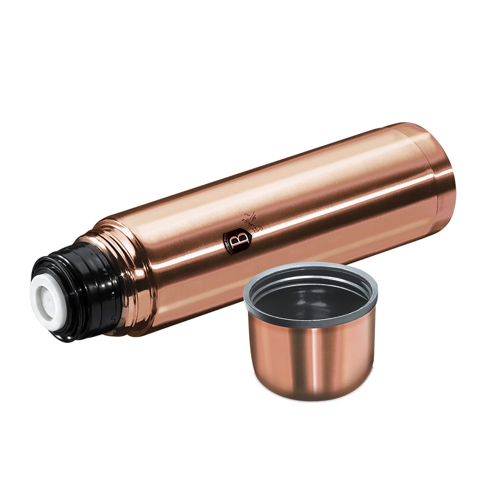 Termos stalowy 1.0L BERLINGER HAUS Metallic Line Rosegold BH-7605
