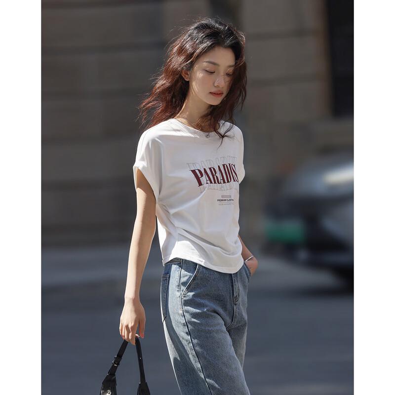 Demana Women s Pleated Waist T-shirt S