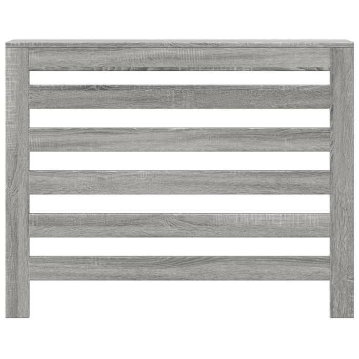 VidaXL Radiator Cover Sonoma Grey 104x20x82 Cm Engineered Wood, Radiator Cap, Top Radiator Cover, Radiator At 852695