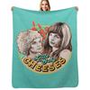 LITTLE BABY CHEESES Throw Blanket Faux Fur Soft Warm Blanket for Bed