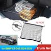 70X70 Auto Für BMW X3 G45 2024 2025 2026 Zubehör Kofferraum Gepäcknetz Elastischer Aufbewahrungs-Organizer Auto Styling Aufkleber Teil