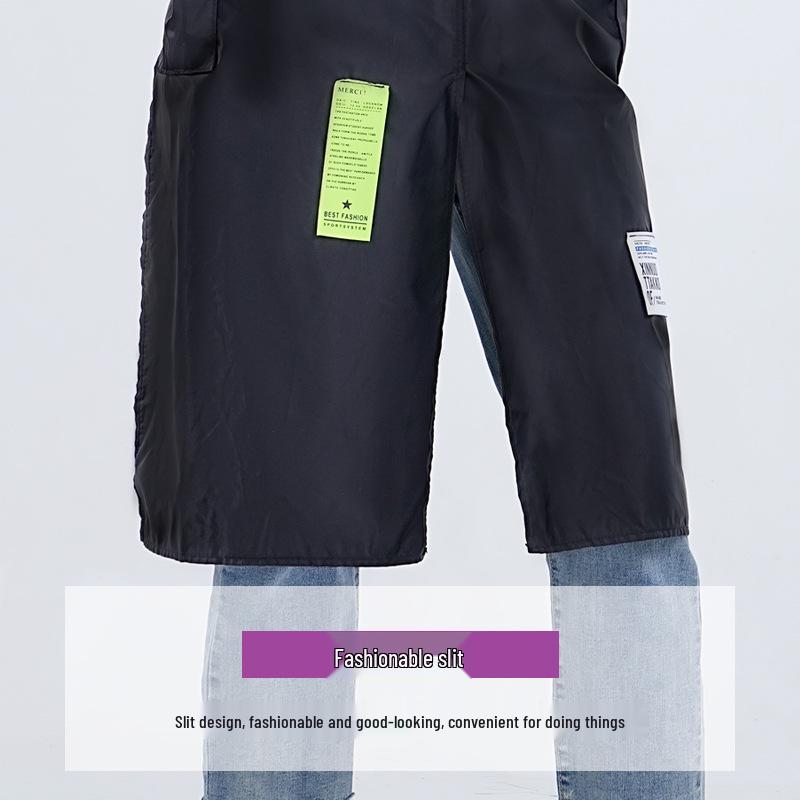 Korean Style Nylon Sleeveless Work Apron for Coffee Shop & Barbers