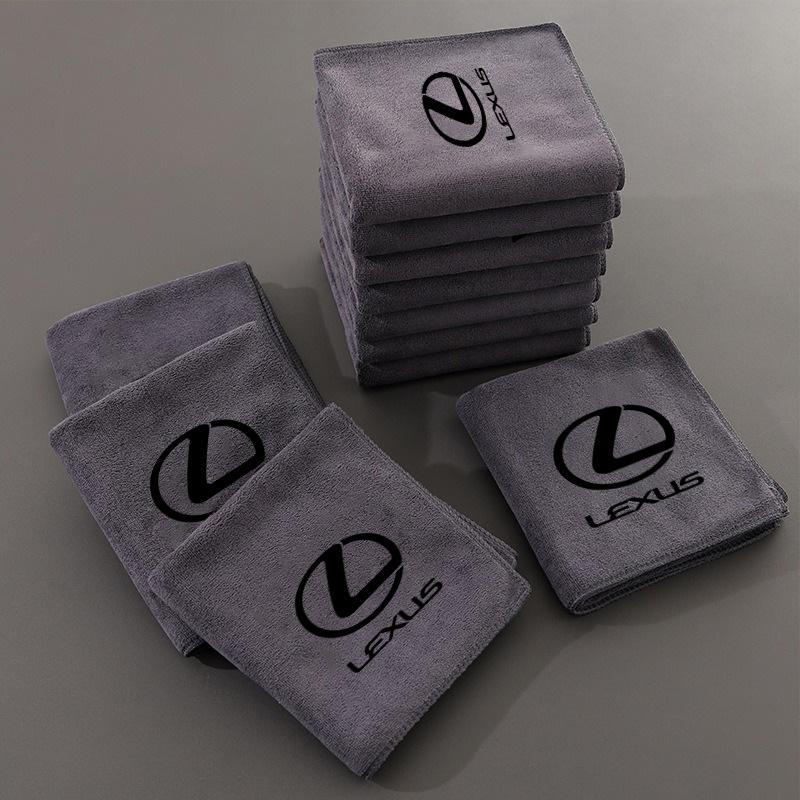 1pcs Car Wash Drying Cloth Towel Auto Detailing Polishing Clean Tool For Lexus IS250 Ct200h LS430 LX570 NX300h IS300h RX330 ADR1