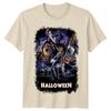 Halloween () Movie Poster Inspired Tshirt Retro S Tee
