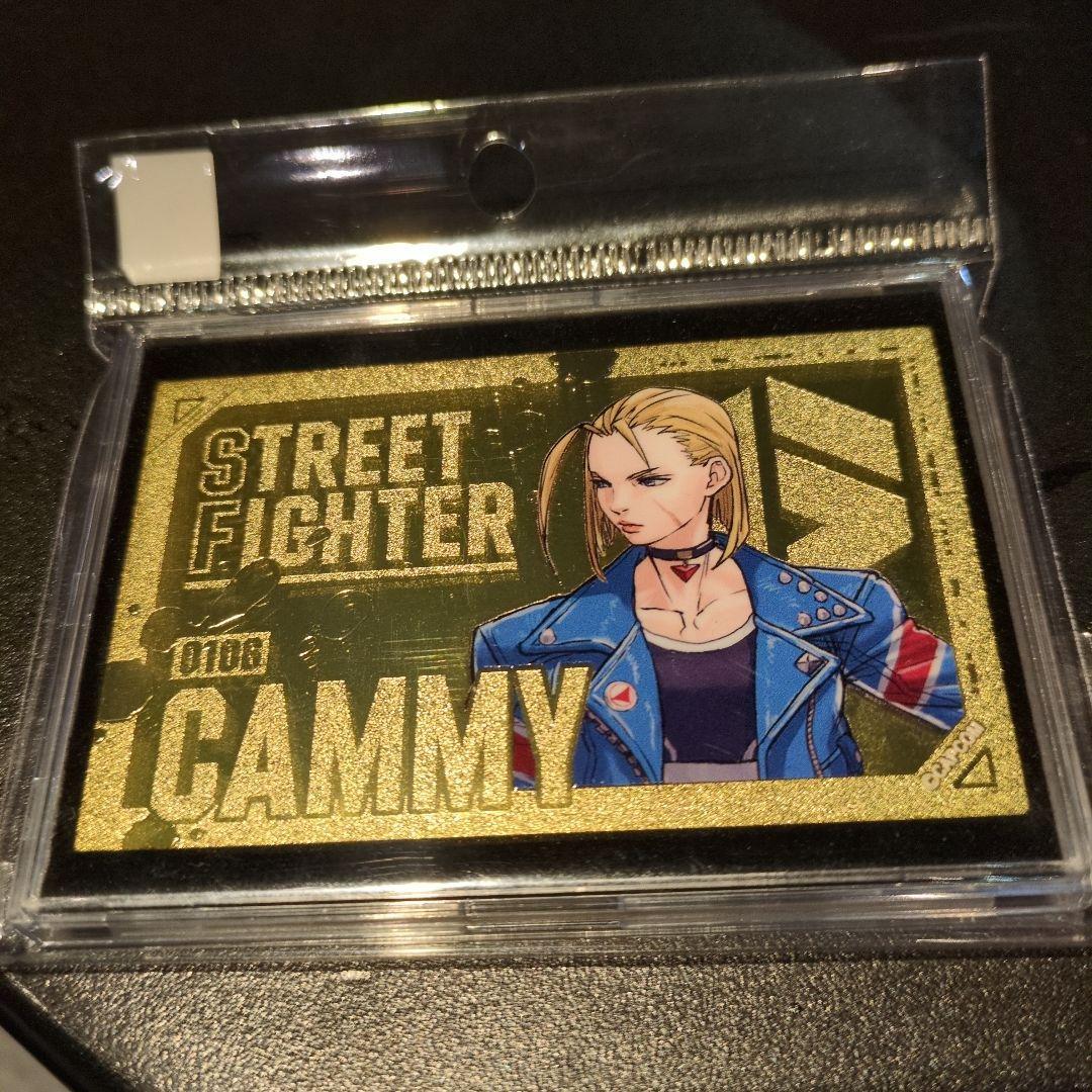 Used Street Fighter Cammy Animate Gold Card