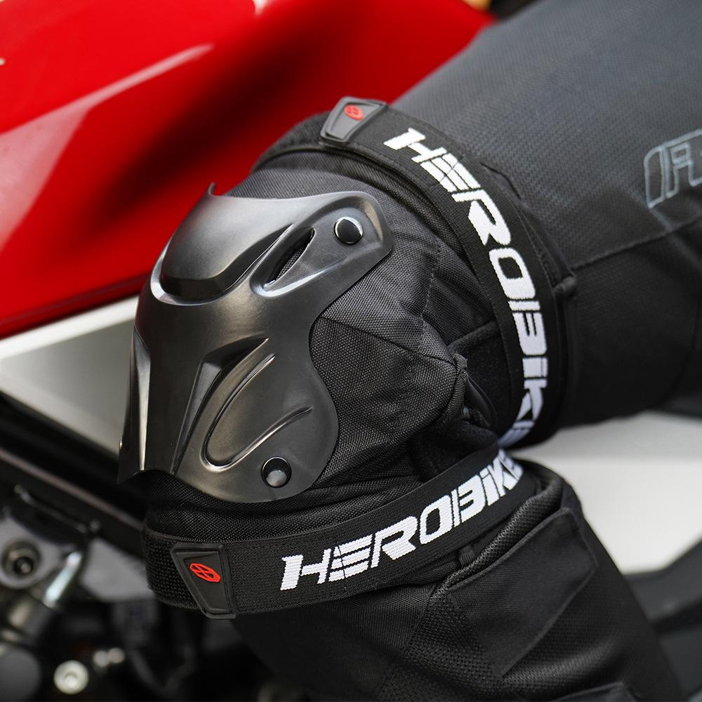 Off-Road Motorcycle Elbow & Knee Pads: Hard Shell Protective Gear for Outdoor Sports - Skiing, Roller & Skateboarding, All-Season Use