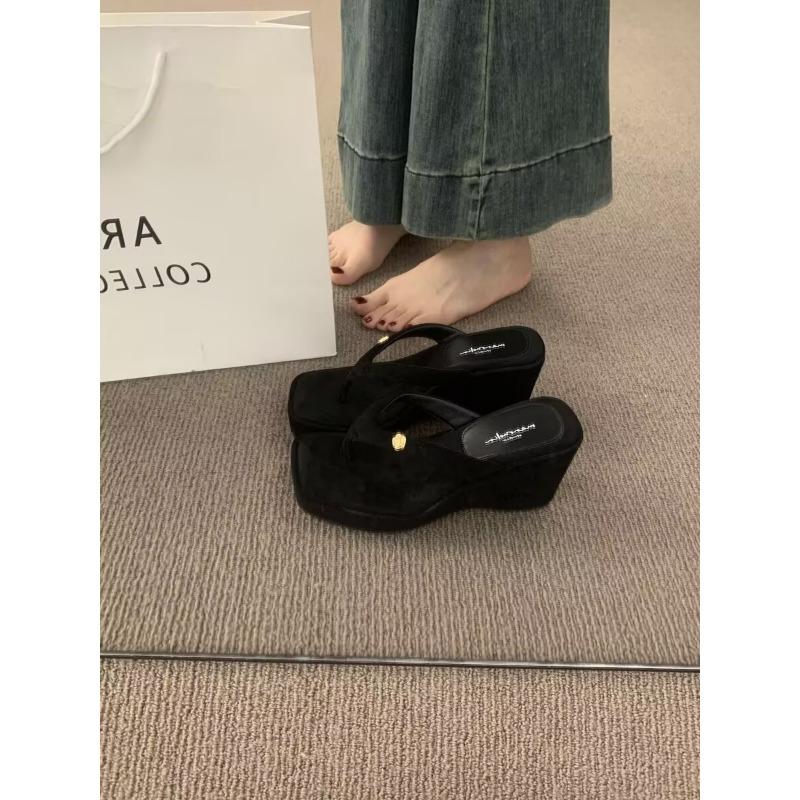 

Шлепанцы Кусачки для пальцев ног Босоножки на высоком каблуке Износостойкая обувь и шлепанцы 39 чёрный