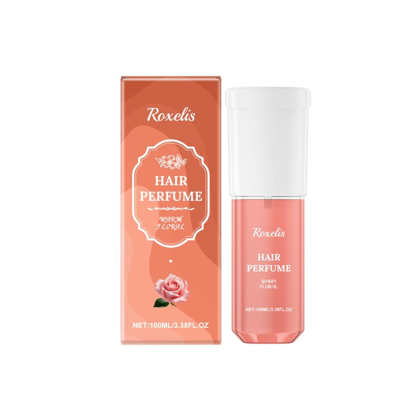 Deep Hydration Hair Perfume Spray for Women Rose Floral Scent Nourishes Hair Suitable for or Parties