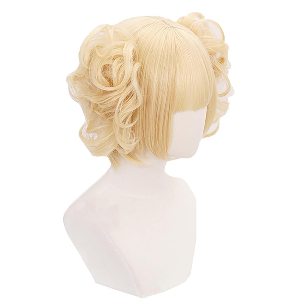 [Milky Time] My Hero Academia Cosplay Anime Uniform Wig for Halloween (Hiroaka Toga Himiko Wig)
