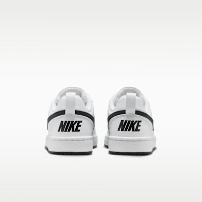 Nike Court Borough Low Recraft White Black (GS)