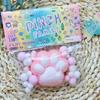 Cat Paw Pinch Toy Blingbling Slow Rebound Stress Relief Toys Transparent Cube Squeeze Toy Gift Sticky Stress Relief Relax Toys